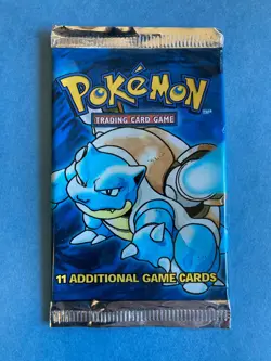 3 Base Set Pokemon Booster Pack Wrappers- Charizard Blastoise Venusaur- NO CARDS - Image 5
