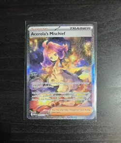 Acerola's Mischief SAR 090/063 Mega Evolution Pokemon TCG (PSA 10 CONTENDER) - Image 1