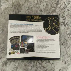 Pokemon TCG Sword & Shield Crown Zenith ETB Elite Trainer Box Factory Sealed - Image 3