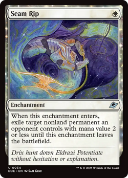 x1 Seam Rip EOE Edge of Eternities MTG 34 M/NM 1x - Image 1