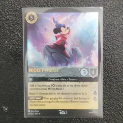 Disney Lorcana Mickey Mouse - Playful Sorcerer D23 Promo Foil 07/D23 - Image 1