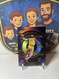 LeBron James 2025 Topps Signature Pressure Points PP-5 Case Hit SSP Lakers - Image 1