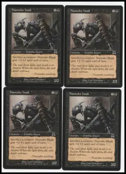 Nantuko Husk x4 #159 Onslaught MTG Near Mint Common - Image 1