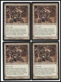 Daru Cavalier x4 #18 Onslaught MTG Near Mint Common - Image 1