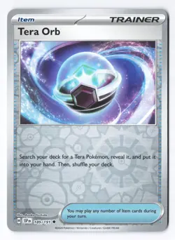 Tera Orb 189/191 - SV08: Surging Sparks Pokemon Reverse Holo NM - Image 1