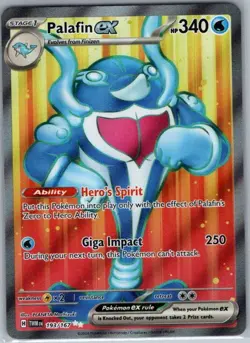 Palafin ex - 193/167 SV06: Twilight Masquerade - Pokemon Card - NM - Image 1