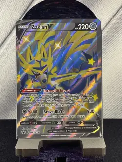 Zacian V (Shiny) SWSH292 SWSH: Sword & Shield Promo Cards Holo - Image 1
