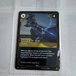Riftbound League of Legends TCG english Card Unleashed Ashe 169/219 P Promo - Image 1