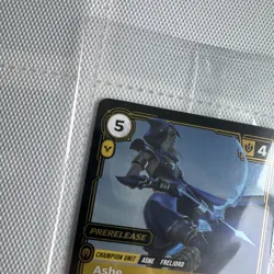 Riftbound League of Legends TCG english Card Unleashed Ashe 169/219 P Promo - Image 4