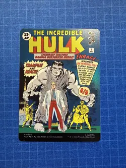 Bruce Banner (Borderless) (0390) Marvel Super Heroes Foil - Image 1