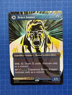 Bruce Banner (Borderless) (0390) Marvel Super Heroes Foil - Image 2