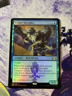 MTG STREETS OF NEW CAPENNA LEDGER SHREDDER RARE FOIL - Image 1