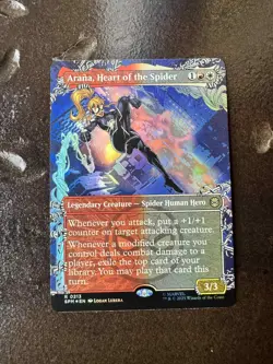 Arana, Heart of the Spider Marvel's Spider-Man Borderless Foil Rare - Image 1