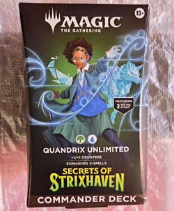 Magic: The Gathering Strixhaven Quandrix Unlimited Commander Deck SEALED - Image 1