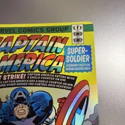 Captain American Super Soldier : Comic Cover Borderless Foil MTG - Image 3