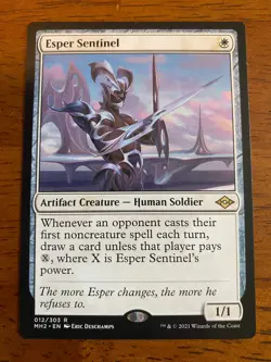 MTG Magic Esper Sentinel Modern Horizons 2 (NM) #3 - Image 1