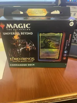 MTG Lord Of The Rings The Hosts Of Mordor Commander Deck - New Sealed - Image 1