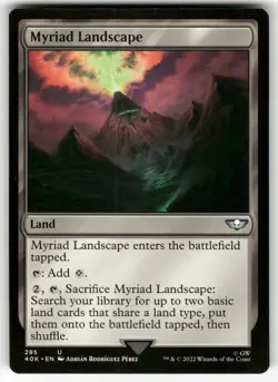 Myriad Landscape 285 Universes Beyond: Warhammer 40,000 Magic: The Gathering NM - Image 1