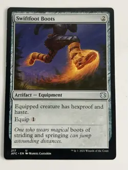 Swiftfoot Boots - MTG - Commander: Adventures in the Forgotten Realms - Image 1