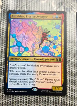 Wizards of the Coast MTG Ant-Man, Elusive Avenger 0073 Rare Foil EN - Image 1