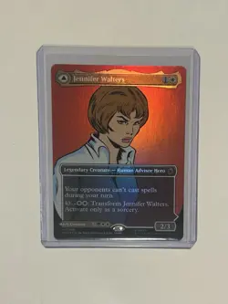 Magic The Gathering MTG Jennifer Walters She-Hulk MSH Borderless Foil #328 - Image 1