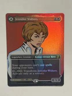 Magic The Gathering MTG Jennifer Walters She-Hulk MSH Borderless Foil #328 - Image 2