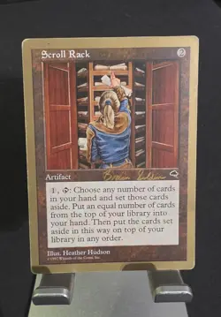 Scroll Rack - 1998 Brian Selden (TMP) World Championship Decks Regular Lp - Image 1