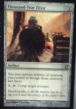 Thousand-Year Elixir - Commander 2013: #266, Magic: The Gathering Lp C287 - Image 1
