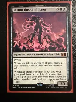 Magic: The Gathering Ultron the Annihilator 668 Commander: Marvel NM - Image 1