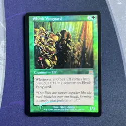 MTG Elvish Vanguard Onslaught Foil NM - Image 1