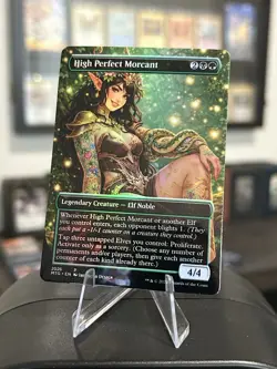 MTG - High Perfect Morcant - Fanart Borderless Style - EDH / Playtest FOIL - Image 1