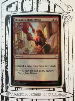 MTG Romantic Rendezvous - Marvel's Spider-Man (SPM) C 0086 NM *Foil* - Image 1