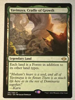 MTG / Yavimaya, Cradle of Growth / MH2 / #261 / Regular / Rare / NM - Image 1