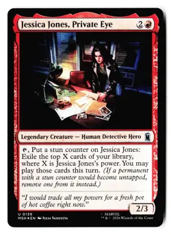 Jessica Jones, Private Eye 139 Marvel Super Heroes Magic: The Gathering Foil - Image 1