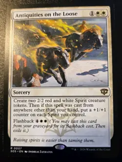 Antiquities On The Loose 0007 Rare Secrets Of Strixhaven Magic: The Gathering - Image 1