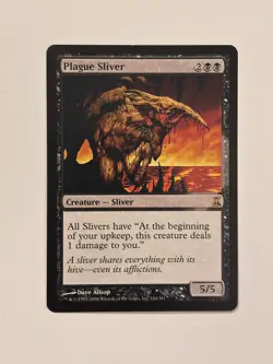 Plague Sliver Time Spiral Magic the Gathering MTG - Image 1
