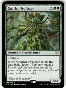 Gnarled Professor 133 Strixhaven: School of Mages Magic: The Gathering Foil NM - Image 1