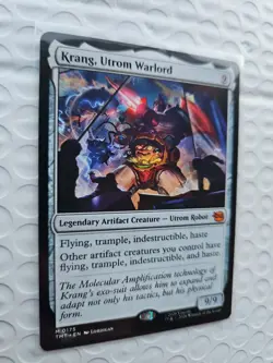 Krang, Utrom Warlord TMNT, Magic the Gathering, MTG **NEW** - Image 4