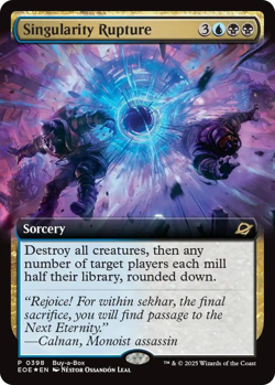 Singularity Rupture (Extended Art Foil) - Buy-A-Box Promos (BABP) - Image 1