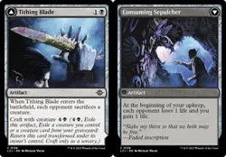 TITHING BLADE X 4 N/M- THE LOST CAVERNS OF IXALAN MTG - Image 1