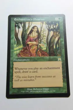 MTG Enchantress's Presence x1- -Onslaught-Lightly Played - Image 1