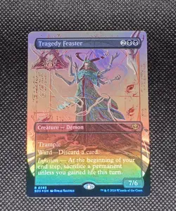 BRAND NEW Tragedy Feaster Borderless Foil #293 Secrets of Strixhaven MTG - Image 1