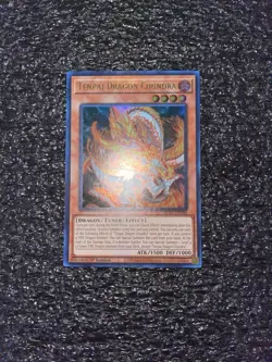 Yugioh! Tenpai Dragon Chundra MP25-EN184 Ultra Rare 1st Edition Near Mint - Image 1