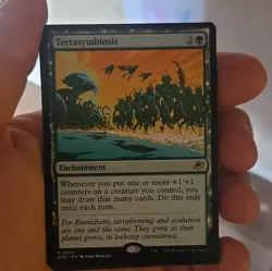 Wizards of the Coast MTG Terrasymbiosis 0210 Green Enchantment - Image 1