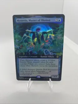 Mysterio, Master of Illusion foil (Extended Art) 253 R Marvel's Spider-Man NM - Image 1
