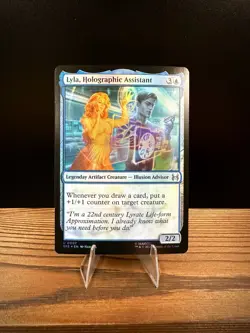Lyla, Holographic Assistant (SPE 0007) Marvel's Spider-Man: Eternal-Legal Foil - Image 1