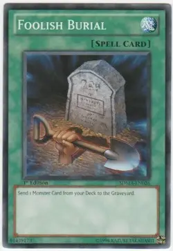 Foolish Burial - SDMA-EN026 - Common - 1st Edition - Lightly Played - Image 1