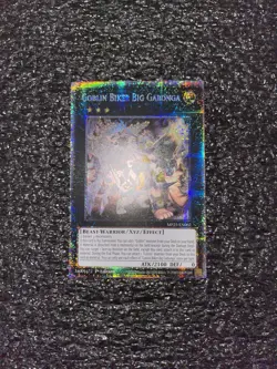 Yugioh! Goblin Biker Big Gabonga MP25-EN002 Starlight Rare 1st Edition NM - Image 1