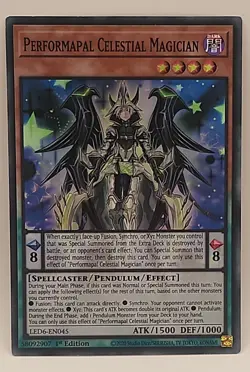 Performapal Celestial Magician LED6-EN045 Legendary Duelists: Magical Hero... - Image 1
