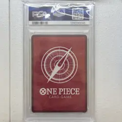 2024 One Piece JP Monkey D. Luffy ST13-003 7-Eleven Campaign PSA 10 - Image 2